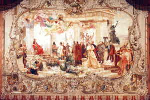 Zastori u HNK: Vlaho Bukovac: Hrvatski preporod, 1895. / HNK Zagreb