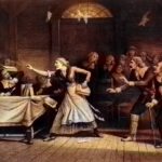 Ilustracija sudskog procesa protiv Barice Cindek