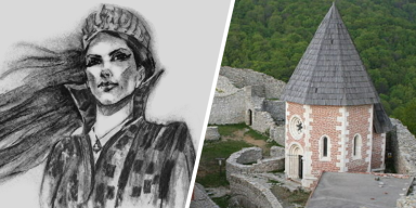Barbara Celjska poznata kao Crna kraljica, vladala Medvedgradom