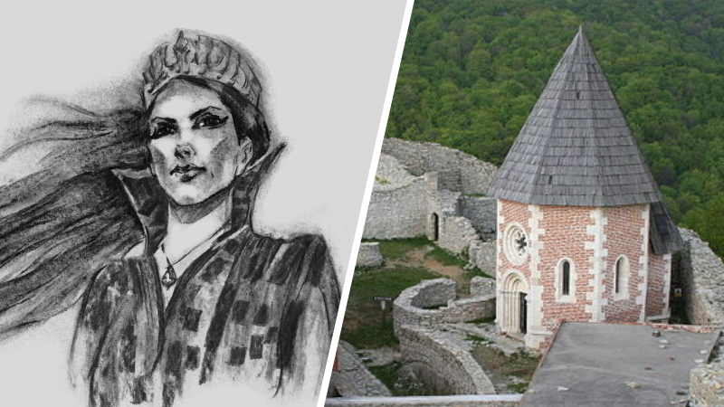Barbara Celjska poznata kao Crna kraljica, vladala Medvedgradom
