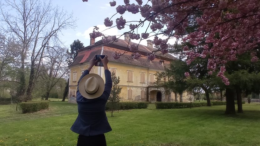 Dvorac u Trenkovu u proljeće 2022.