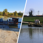 Rijčne skele preko Save / FOTO: VBT, Lookout