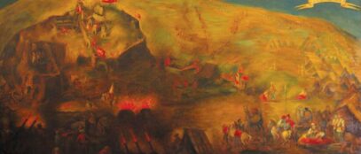 Bitka kod Sinja 1715. godine / Nepoznat autor