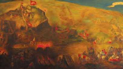 Bitka kod Sinja 1715. godine / Nepoznat autor