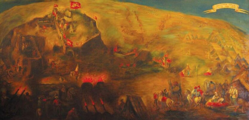 Bitka kod Sinja 1715. godine / Nepoznat autor