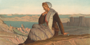 Frau aus Sebenico / Winckelmann & Söhne [prema crtežu Emila Lauffera