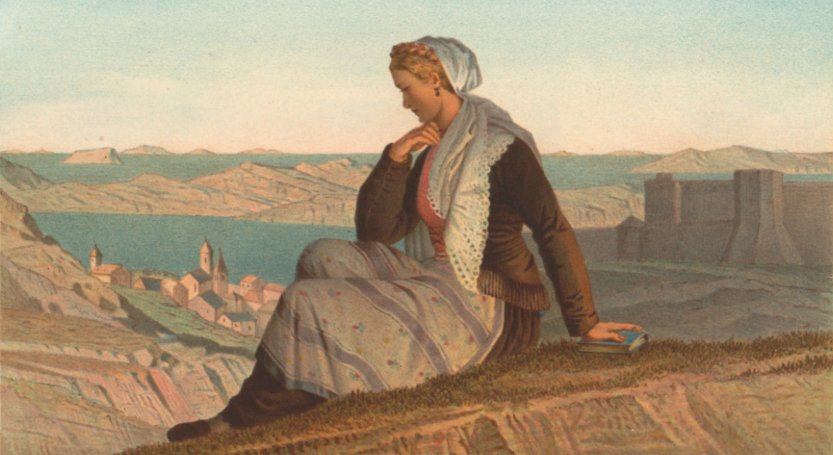 Frau aus Sebenico / Winckelmann & Söhne [prema crtežu Emila Lauffera