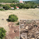 Pljačkaši ostavili kosti i lončariju na devastiranom lokalitetu Crkvina, Vinica FOTO: Domagoj Madunić, Stipan Dilber