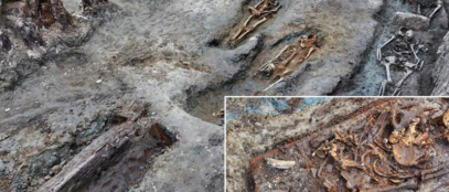 Umjesto ljudske, na skeletu su pronađeni dijelovi najvjerojatnije konjske lubanje i čeljusti/Foto: Krešimir Vacek