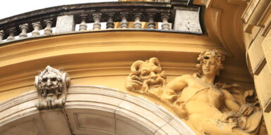 Hrvatsko narodno kazalište u Zagrebu, detalj / FOTO: MBT