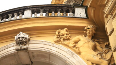 Hrvatsko narodno kazalište u Zagrebu, detalj / FOTO: MBT