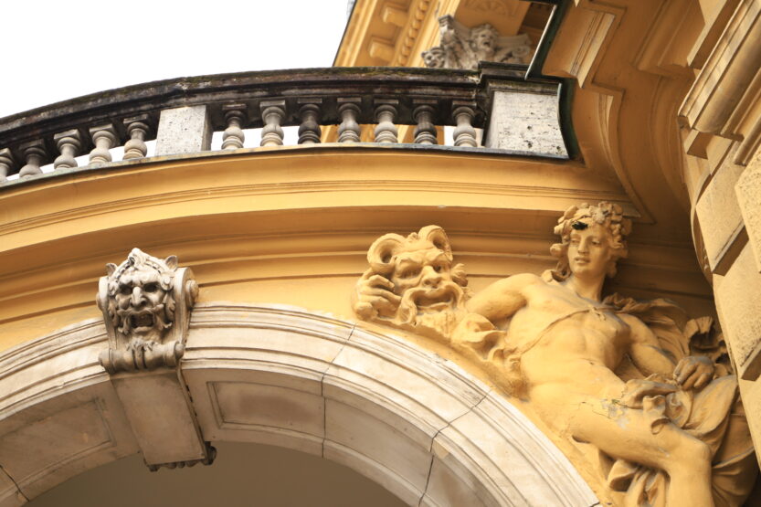 Hrvatsko narodno kazalište u Zagrebu, detalj / FOTO: MBT