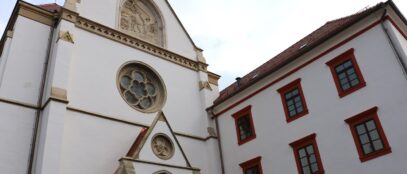 Samostan i crkva svetog Franje Asiškog na Kaptolu tijekom obnove, 2024. godina, FOTO: Ministarstvo kuture i medija