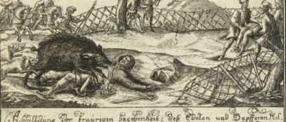 Smrt Nikole Zrinskog] / Martin Zimerman.