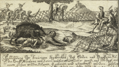 Smrt Nikole Zrinskog] / Martin Zimerman.