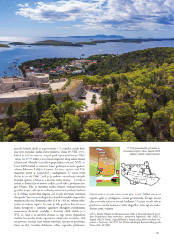 Stranica iz knjige Leksikon utvrda Hrvatske