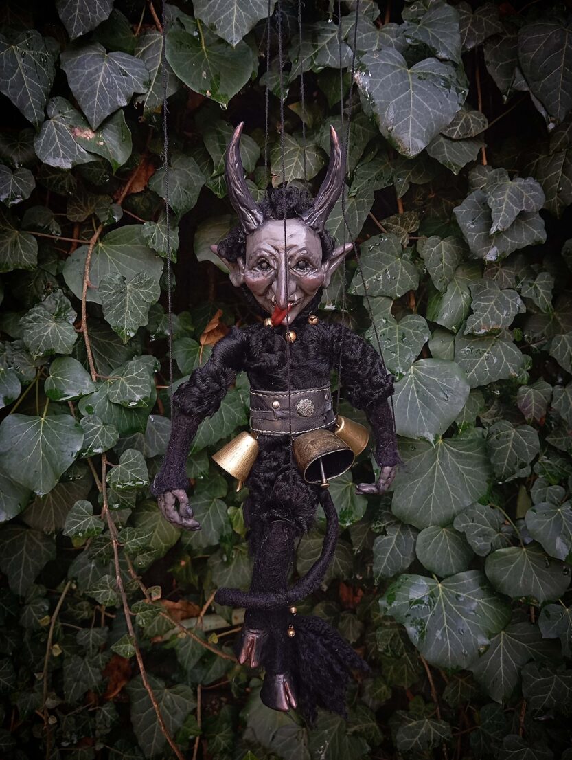 Krampus, rad umjetnice Gabrijele Šimić FOTO: L.L.K.