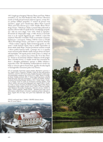 Stranica iz knjige Leksikon utvrda Hrvatske