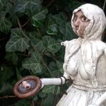 Lutka koja prikazuje sv. Luciju, rad umjetnice Gabrijele Šimić FOTO: G. Š.