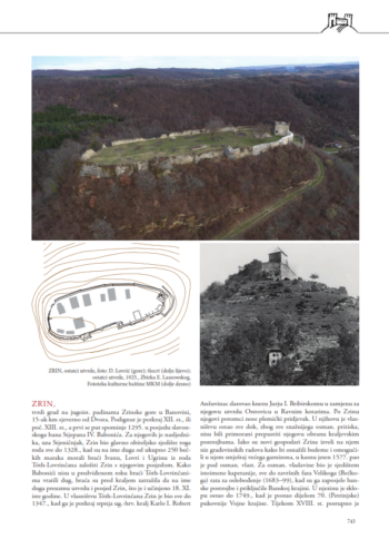 Stranica iz knjige Leksikon utvrda Hrvatske