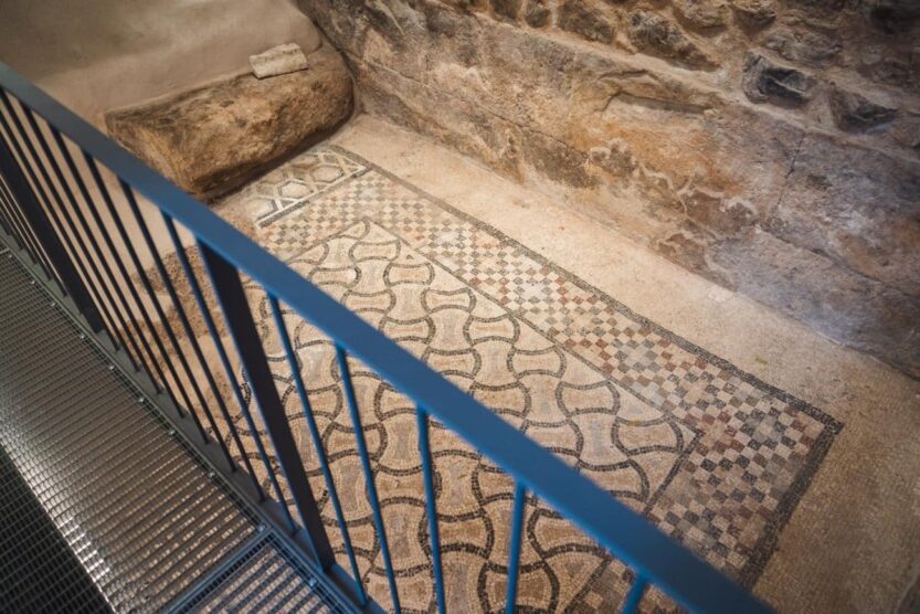 Antički mozaik FOTO: Igor Jakšić Izvor: FB Etnografski muzej Split