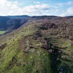 Pogled na ostatke utvrde Dabar FOTO: Linda Bednjanec / udruga Baštinica