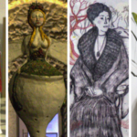 Radovi s izložbe "Hommage Ivani", otvorenoj u Noći muzeja