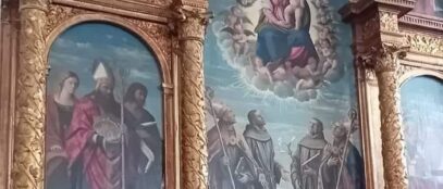 Poliptih u crkvi na Košljunu FOTO: Petar Kopanica