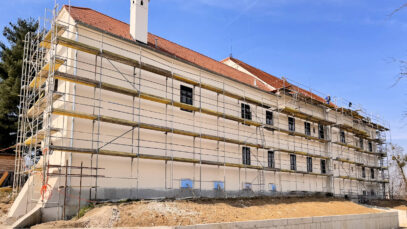 Obnova Dvorca umjetnika Oršić - Jakovlje, ožujak 2025 FOTO: Ana Mičić, Citadela Invicta