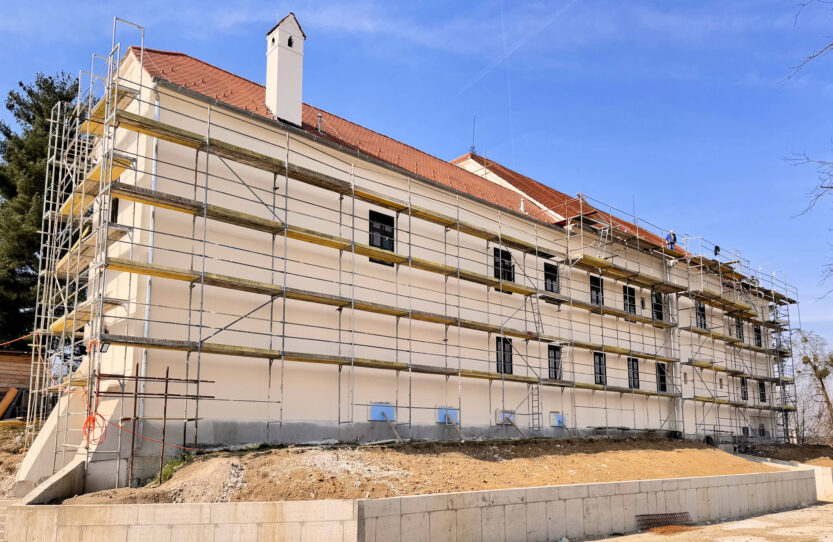 Obnova Dvorca umjetnika Oršić - Jakovlje, ožujak 2025 FOTO: Ana Mičić, Citadela Invicta