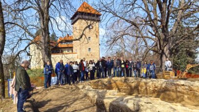Prezentacija arheoloških istraživanja kod crkve sv. Mihovila FOTO: Darko Antolković
