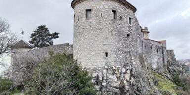 Pogled na trsatski kaštel s vidikovca FOTO: Darko Antolković