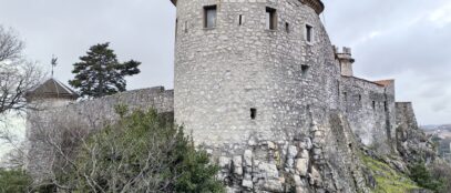 Pogled na trsatski kaštel s vidikovca FOTO: Darko Antolković