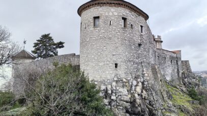 Pogled na trsatski kaštel s vidikovca FOTO: Darko Antolković