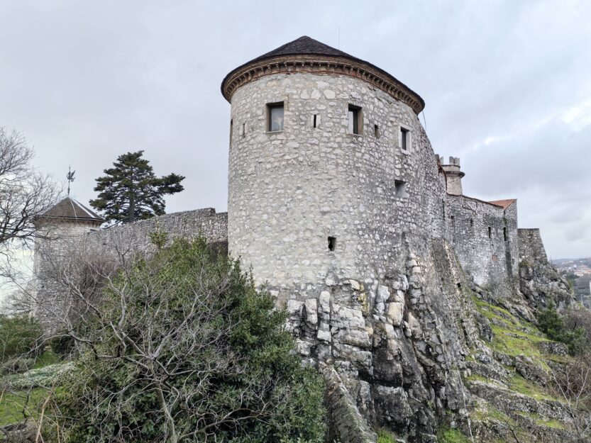 Pogled na trsatski kaštel s vidikovca FOTO: Darko Antolković