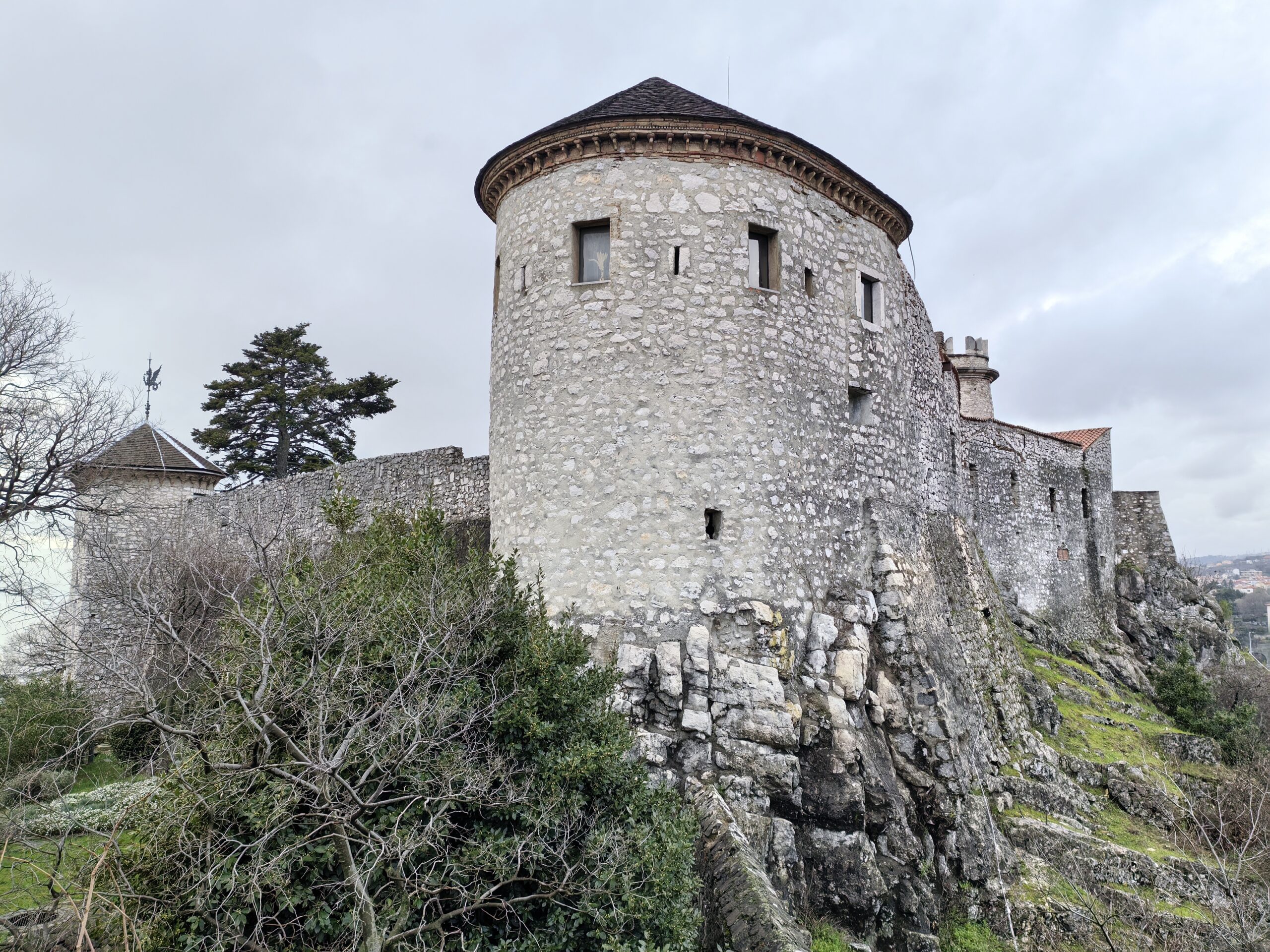 Pogled na trsatski kaštel s vidikovca FOTO: Darko Antolković