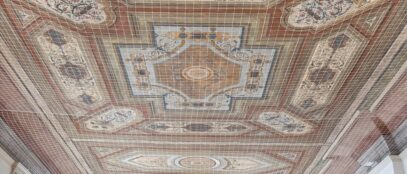 Zidni oslik u dvorani za tjelesni Gornjogradske gimnazije FOTO: Ana Mičić