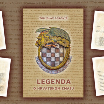 Legenda o hrvatskom zmaju na latinici, autor Tomislav Beronić