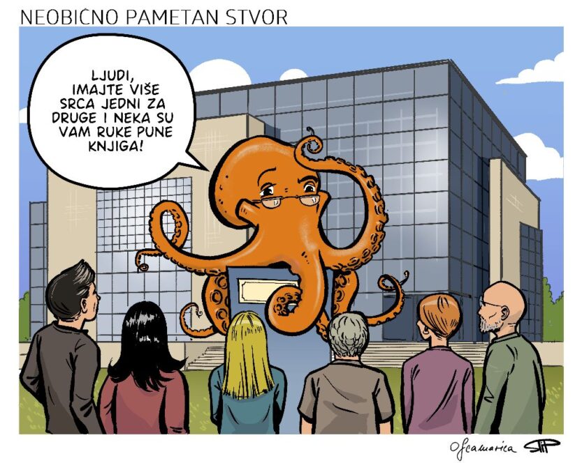 NEOBIČNO PAMETAN STVOR Tint Uljević ima uvid u nove rezultate istraživanja o čitanju i kupovini knjiga u Hrvatskoj.