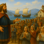 Kralj Zvonimir na Krku, AI ilustracija legende / Blaga & misterije