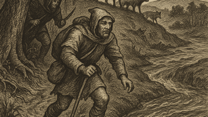 Al ilustracija srednjovjekovnog putovanja / Blaga & misterije