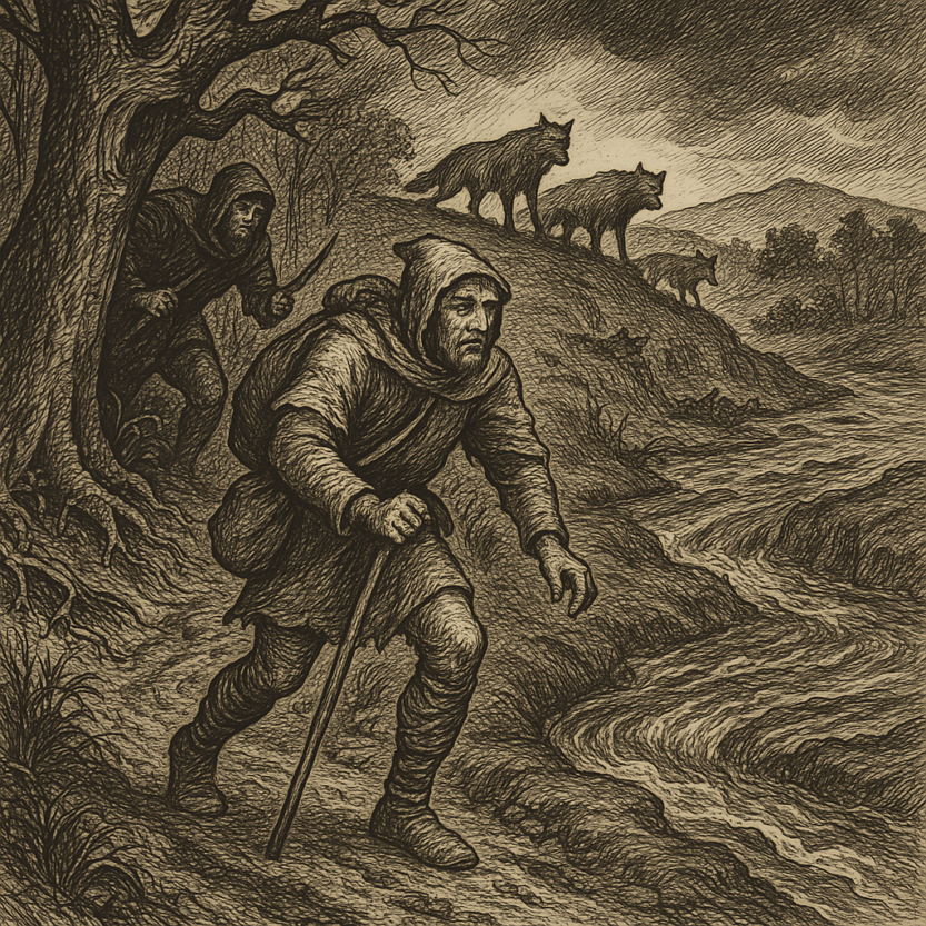 Al ilustracija srednjovjekovnog putovanja / Blaga & misterije