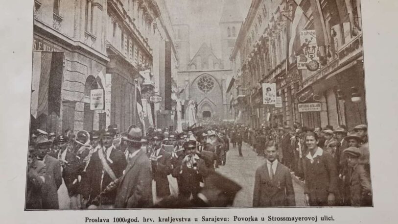 Obilježavanje 1000. obljetnice Hrvatskog Kraljavstva u Sarajevu 1925. godine