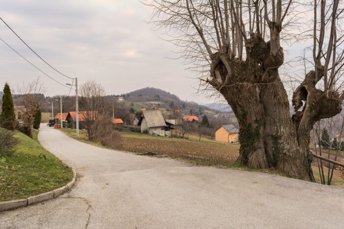Pogled na Gradec iz smjera crkve sv.Jurja FOTO: Darko Antolković