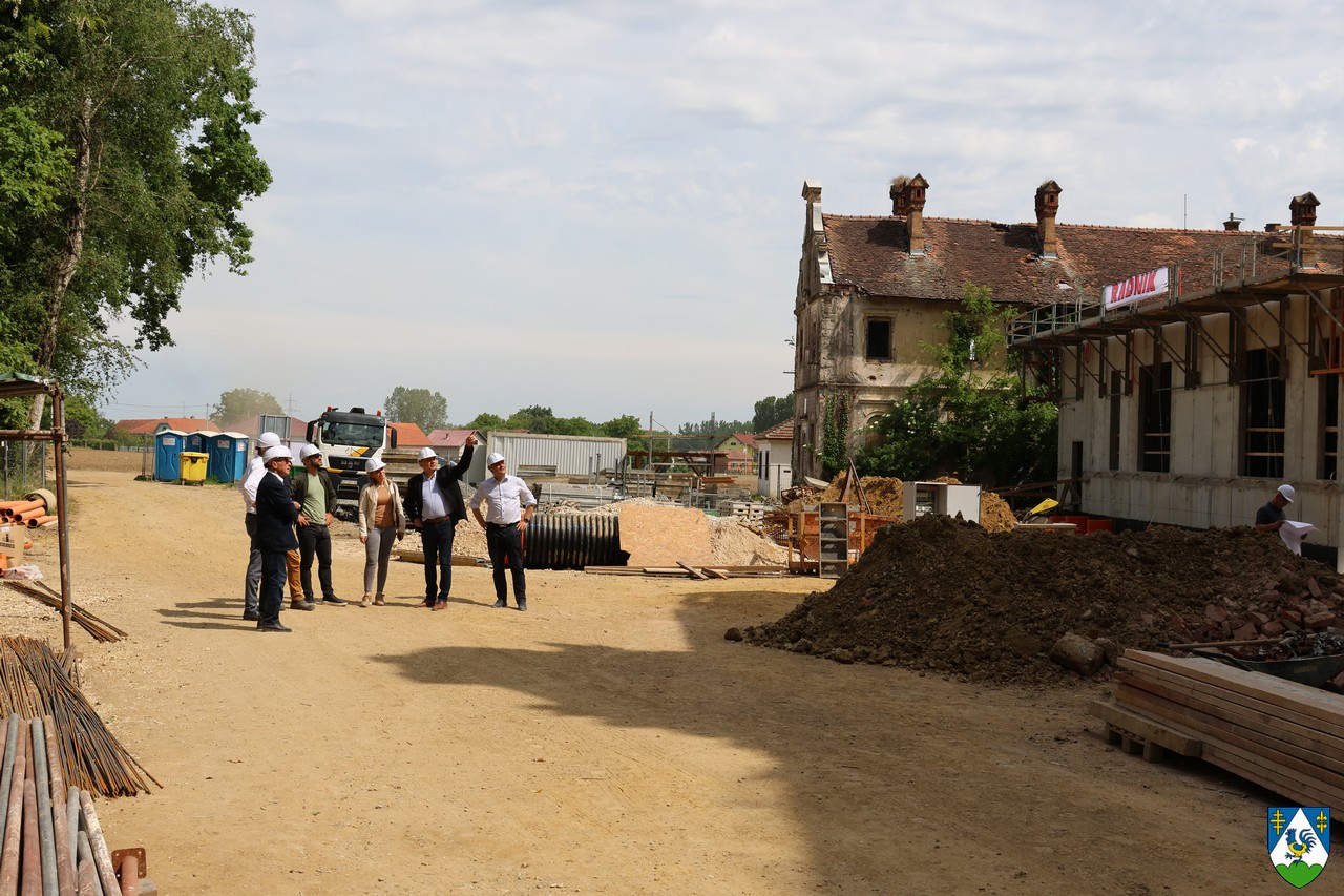 Obnova dvorca Inkey u Rasinji, svibanj 2025. FOTO: Koprivničko - križevačka županija