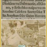 Rijetka fotografija senjskog fotografa Bronzinija s kraja 19. stoljeća. Izvor: Senjsko muzejsko društvo