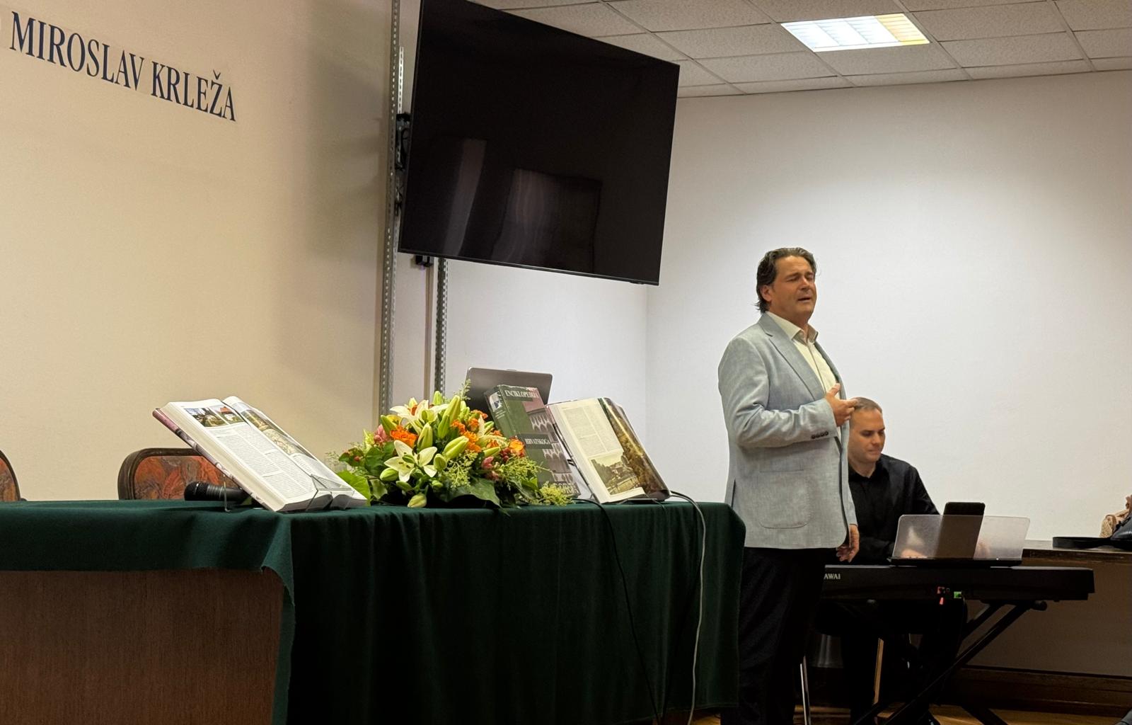 Promocija Enciklopedije Hrvatskoga zagorja, 26. lipnja 2025. Leksikografski zavod Miroslav Krleža FOTO: A.M. Citadela Invicta