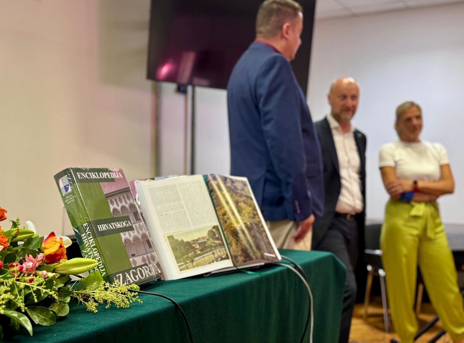 Promocija Enciklopedije Hrvatskoga zagorja, 26. lipnja 2025. Leksikografski zavod Miroslav Krleža FOTO: A.M. Citadela Invicta
