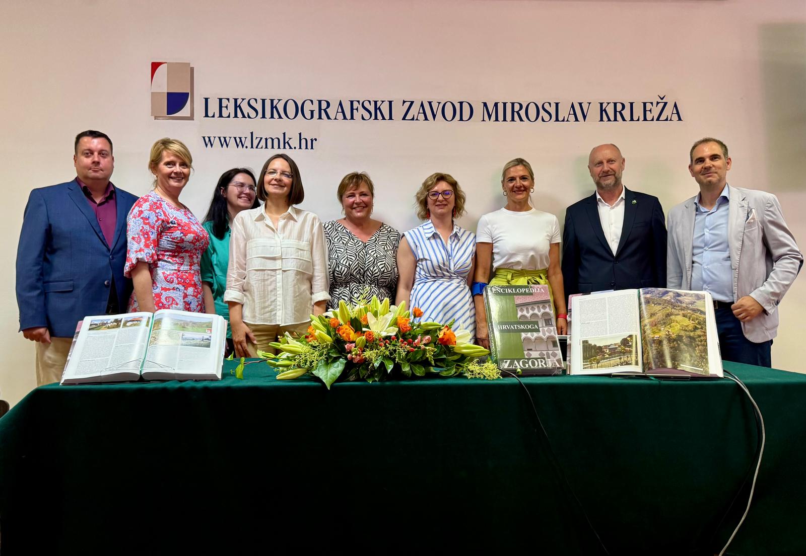 Promocija Enciklopedije Hrvatskoga zagorja, 26. lipnja 2025. Leksikografski zavod Miroslav Krleža FOTO: A.M. Citadela Invicta