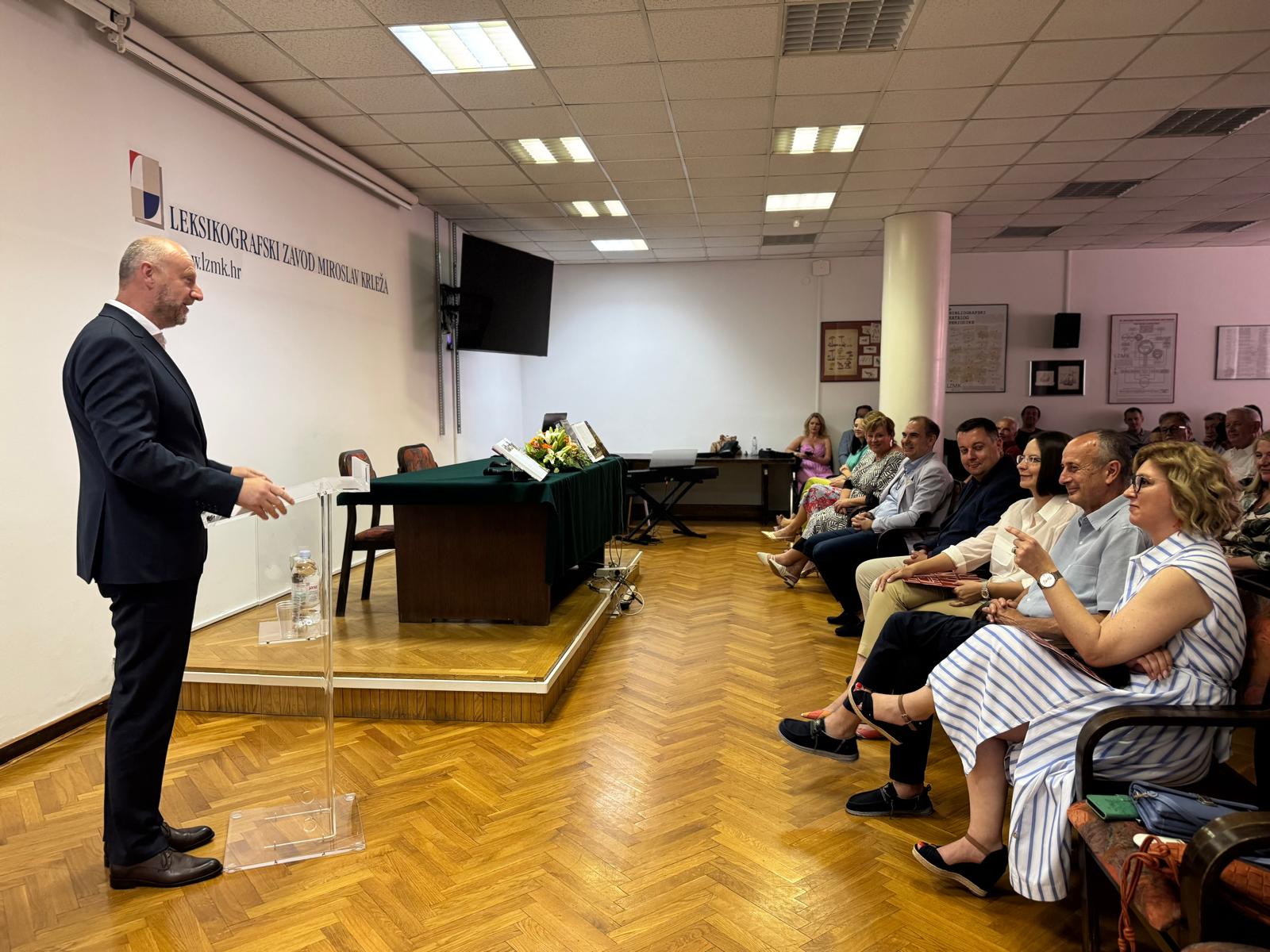Promocija Enciklopedije Hrvatskoga zagorja, 26. lipnja 2025. Leksikografski zavod Miroslav Krleža FOTO: A.M. Citadela Invicta